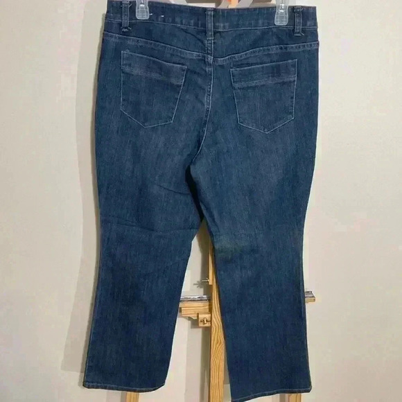 Christopher and Banks modern fit short size 10 blue jeans women’s  - Picture 2 of 6